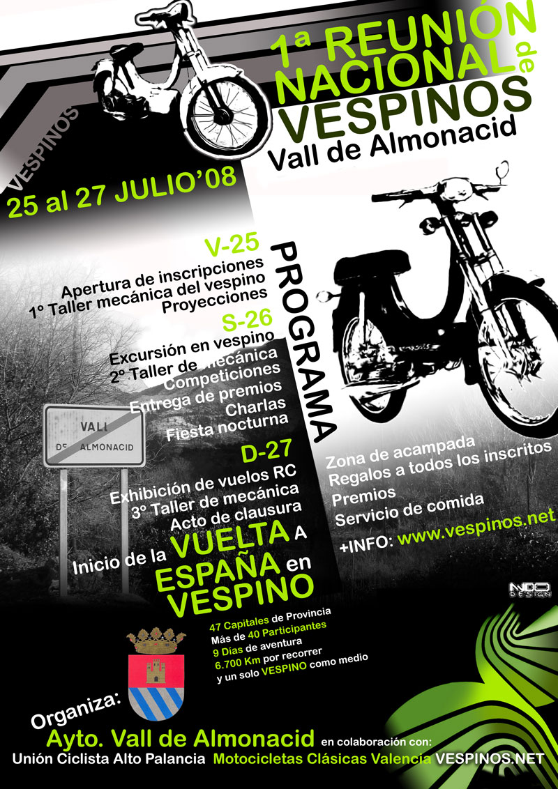 1ª Reunión de Vespinos Vall de Almonacid 2008
