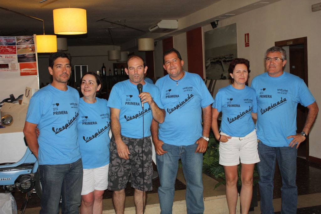 1ª Vespinada. San Pedro del Pinatar (Murcia) 2012