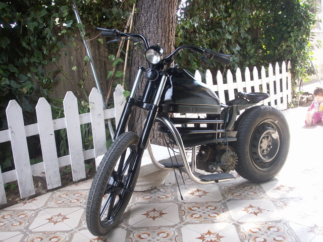 Mivespino. La Harley Vespinson de Cervera