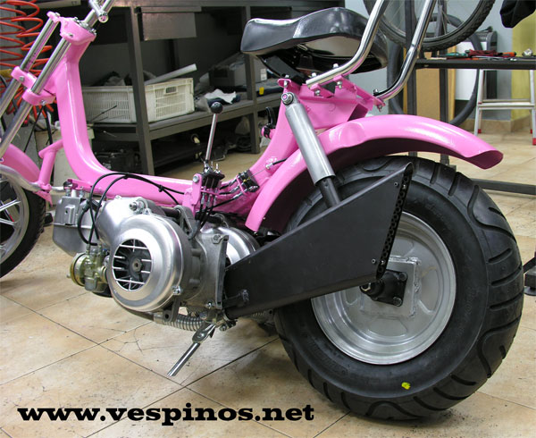 Vespino Pantera Rosa. Detalles