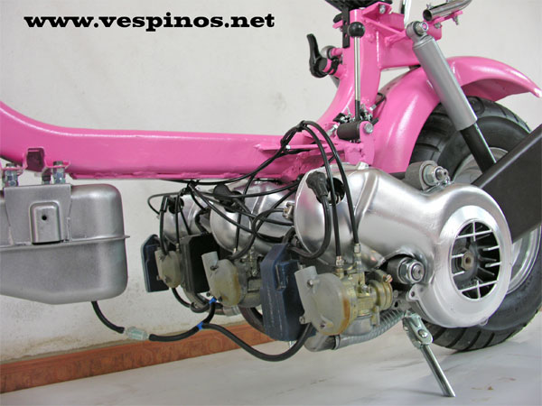 Vespino Pantera Rosa. Detalles